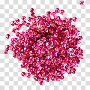 Confeti, red flower illustration transparent background PNG clipart