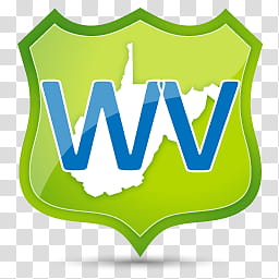 US State Icons, WEST-VIRGINIA, WV logo transparent background PNG clipart