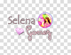 Texto Selena Gomez transparent background PNG clipart thumbnail