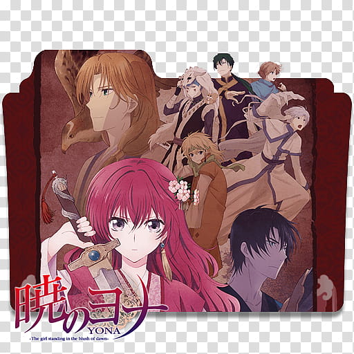 Anime Icon Pack , Akatsuki no Yona transparent background PNG clipart