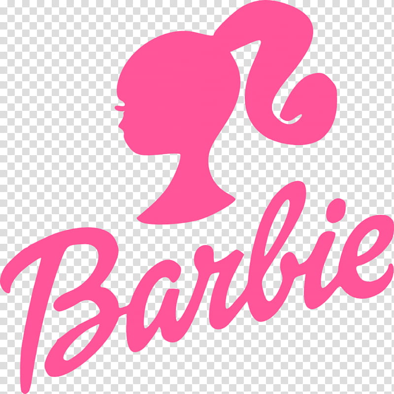 Barbie, Logo, Sticker, Decal, Text, Drawing, Barbie Decal, Film transparent background PNG clipart