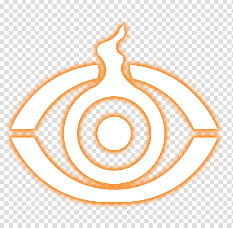 Kamen Rider Ghost Logo, orange eye logo transparent background PNG clipart