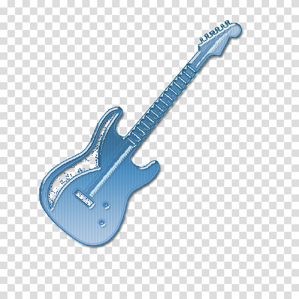 blue guitar transparent background PNG clipart