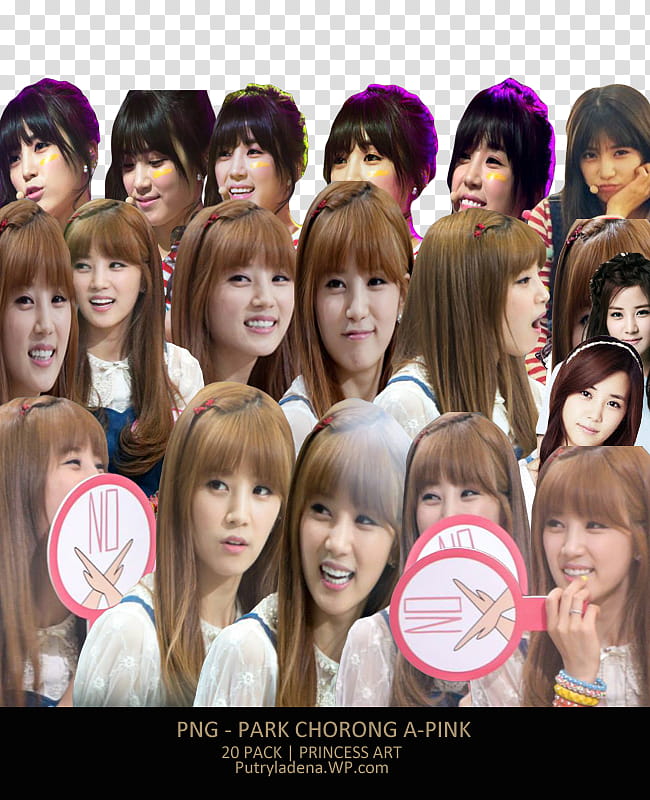 PARK CHORONG A PINK transparent background PNG clipart