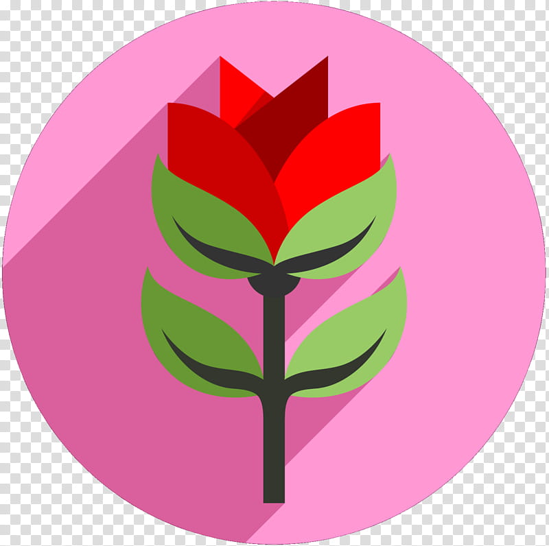 Pink Flower, Leaf, Tree, Plants, Green, Symbol, Magenta, Logo transparent background PNG clipart