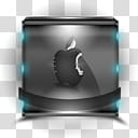 lightbleue Applestar, Apple logo illustration transparent background PNG clipart