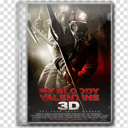 Movie DVD Icons , My Bloody Valentine D transparent background PNG clipart