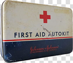 First Aid Autokit box transparent background PNG clipart