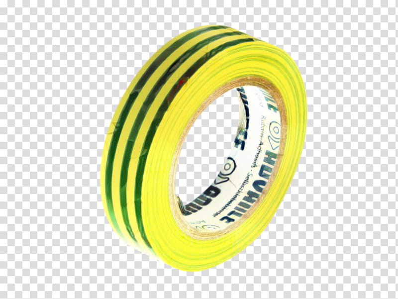 Adhesive Tape, Gaffer Tape, Yellow, Wheel, Tire, Automotive Tire, Electrical Tape, Boxsealing Tape transparent background PNG clipart