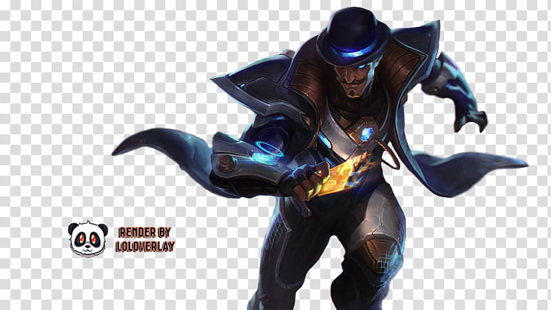 Pulsefire Twisted Fate Render, D of a game character transparent background PNG clipart