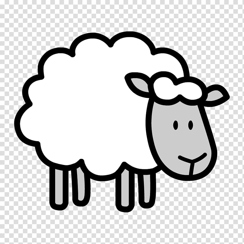 , Sheep, Drawing, Frames, Text, White, Black And White
, Nose transparent background PNG clipart