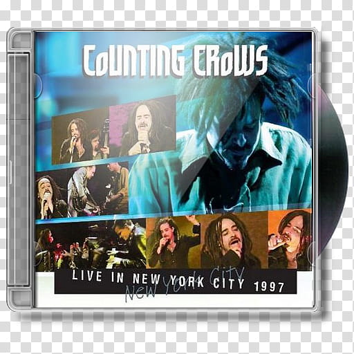 Counting Crows, , Live In New York City  transparent background PNG clipart