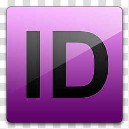 Glossy Standard  , purple ID illustration transparent background PNG clipart