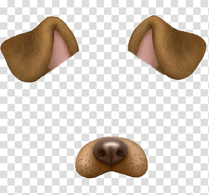 Snapchat psd, Messenger dog art transparent background PNG clipart