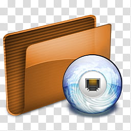 Aqueous, Folder Network icon transparent background PNG clipart