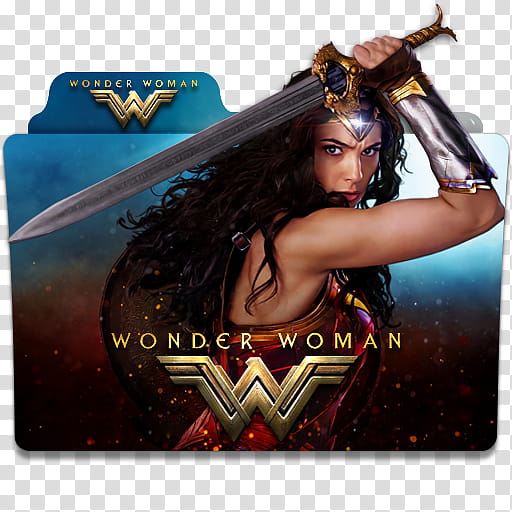 Wonder Woman  Folder Icon , Wonder Woman v transparent background PNG clipart