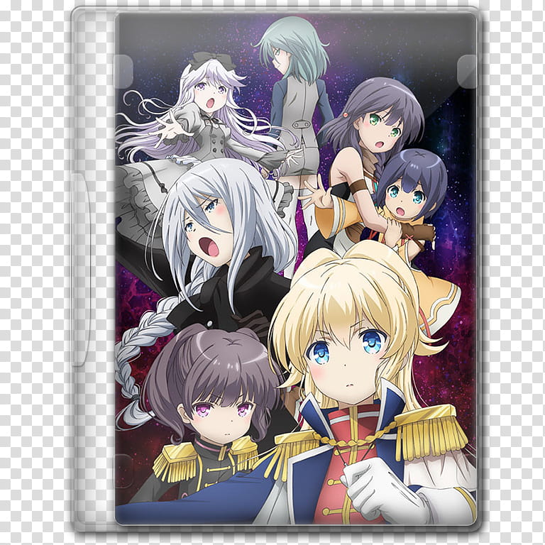 Anime  Summer Season Icon , Regalia; The Three Sacred Stars, v, anime DVD case transparent background PNG clipart