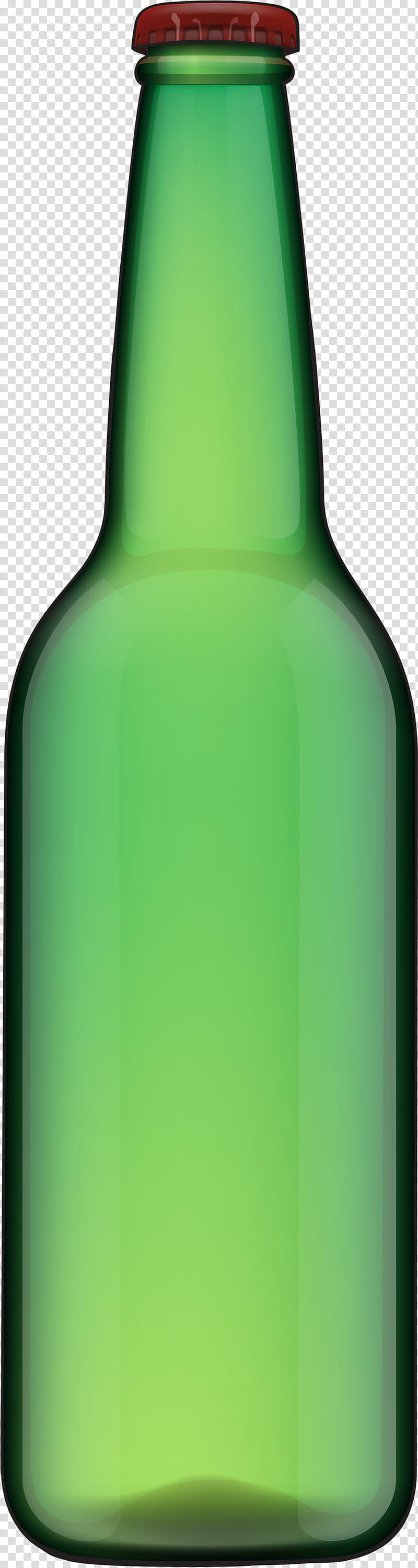Plastic Bottle, Glass Bottle, Beer, Beer Bottle, Green, Vase, Liqueur, Wine Bottle transparent background PNG clipart