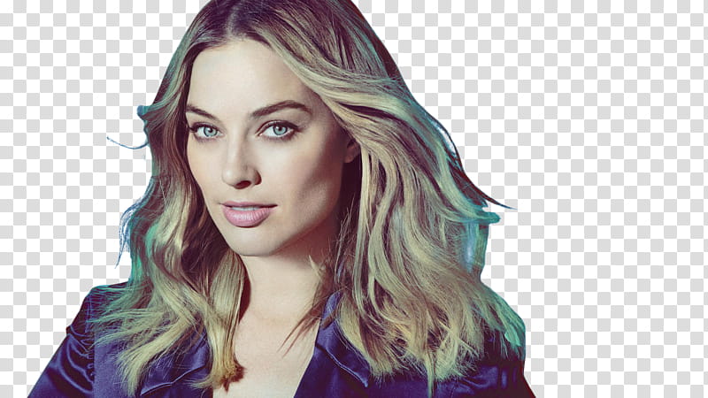 Margot Robbie, smiling woman transparent background PNG clipart