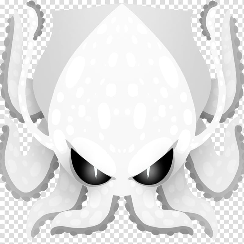 MOPE.IO ALBINO KRAKEN HD SKIN, white and gray octopus transparent background PNG clipart