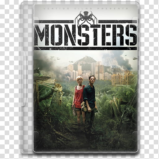 Movie Icon , Monsters , Monsters DVD case transparent background PNG clipart