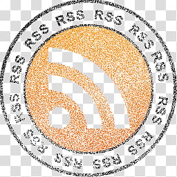 Free Stamp Social Network Icon V, Rss transparent background PNG clipart