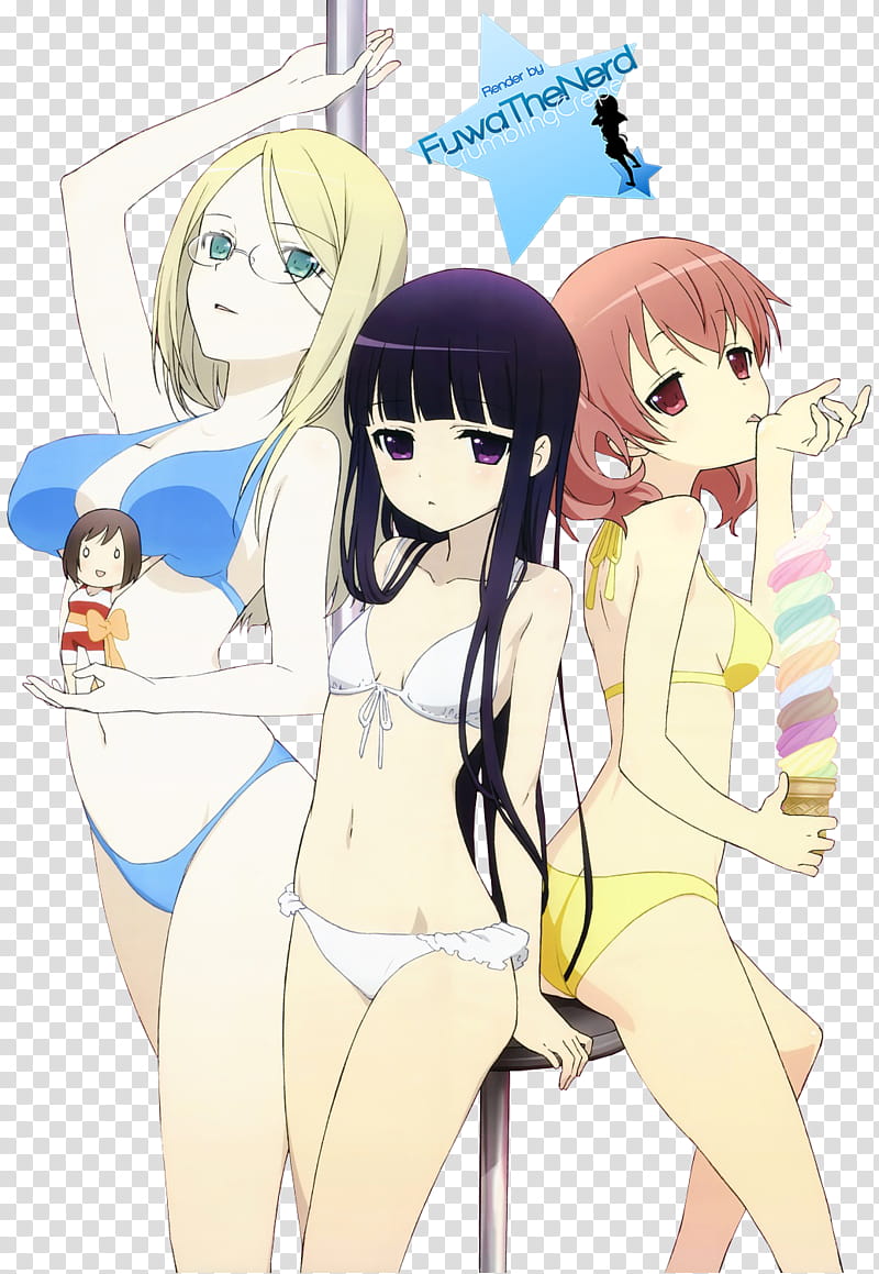 Inu x Boku SS Summer Render transparent background PNG clipart