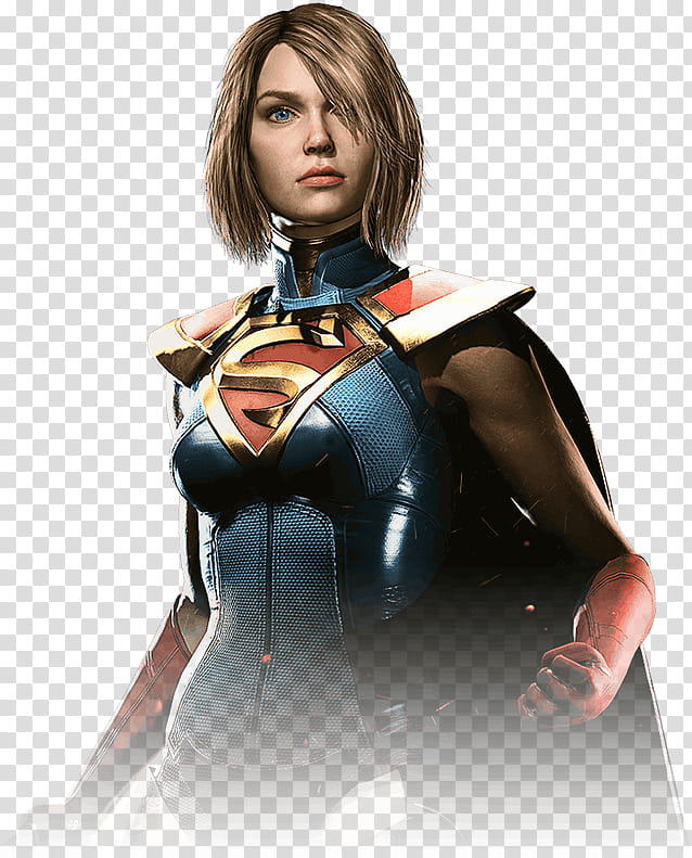 Supergirl Injustice  Portrait transparent background PNG clipart