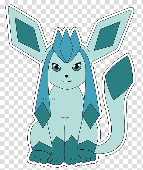 Glaceon, Eevee, Leafeon, Vaporeon, Jolteon, Film, Drawing, Cartoon transparent background PNG clipart