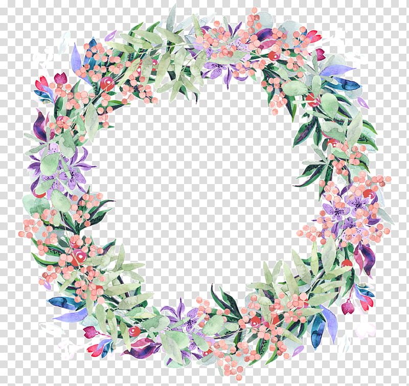 Watercolor Flower Wreath, Watercolour Flowers, Floral Wreath, Discover Watercolor, Watercolor Painting, Floral Design, Laurel Wreath, Lei transparent background PNG clipart