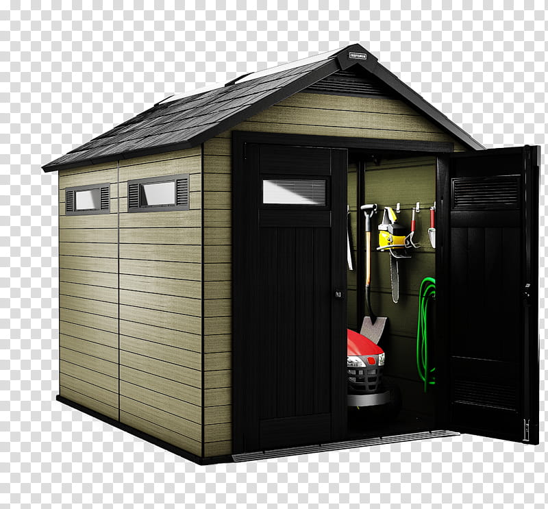 shed building garden buildings roof outdoor structure, Garage, House, Outhouse transparent background PNG clipart