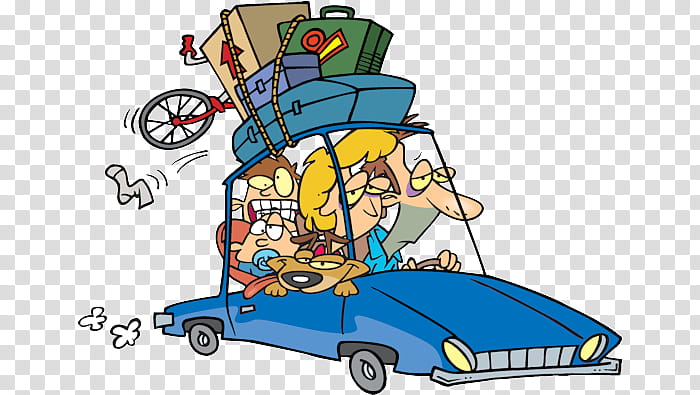 Travel Art, Vacation, Road Trip, Family, Cartoon, Transport, Vehicle transparent background PNG clipart
