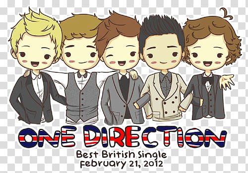 one Direction de Caricaturas s, One Direction illustration transparent background PNG clipart