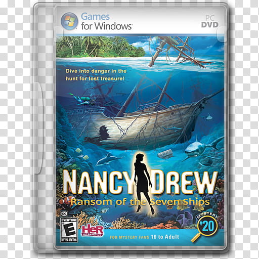 Game Icons , Nancy Drew Ransom of the Seven Ships transparent background PNG clipart
