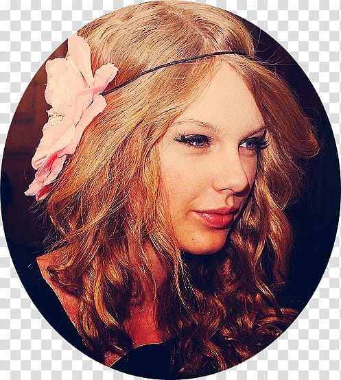 Taylor Swift wearing black top transparent background PNG clipart