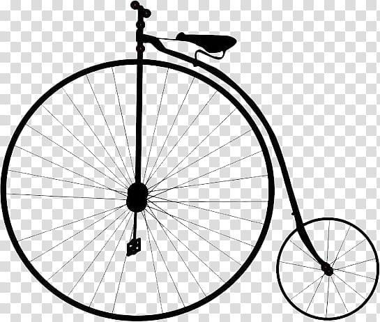 Penny Farthing bicycle transparent background PNG clipart