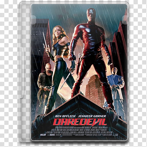 Movie Icon , Daredevil, Daredevil DVD case transparent background PNG clipart