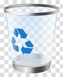 High res recycle bin icons, recycle bin empty transparent background PNG clipart