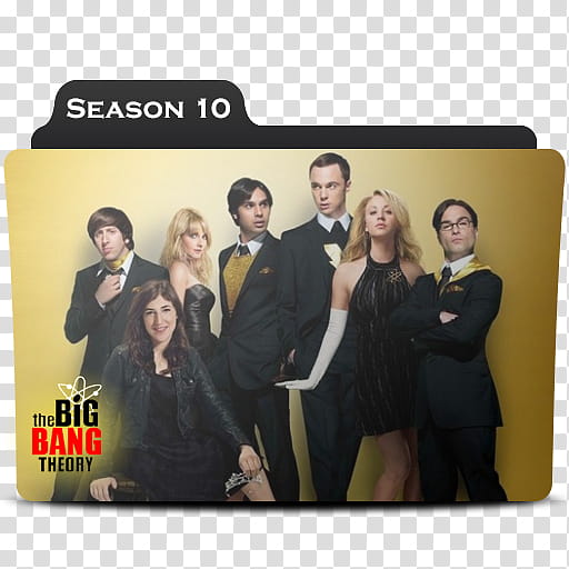 The Big Bang Theory Season  Folder ICON ICO , Season  transparent background PNG clipart