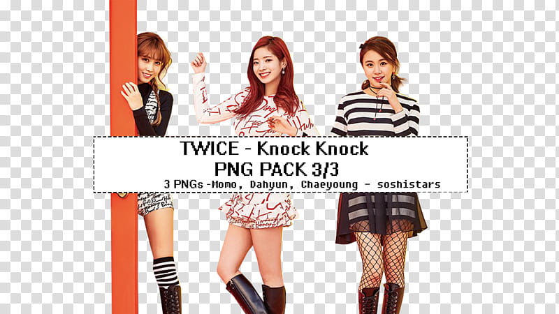 TWICE Knock Knock Momo Dahyun Chaeyoung, Twice Knock Knock Momo, Dahyun, Chaeyoung transparent background PNG clipart