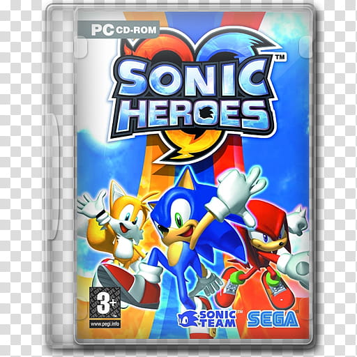 Game Icons , Sonic Heroes transparent background PNG clipart