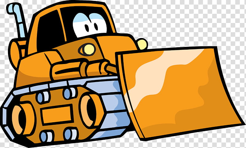 Excavator Yellow, Car, Bulldozer, Cut, Construction, Transport, Drawing, Vehicle transparent background PNG clipart