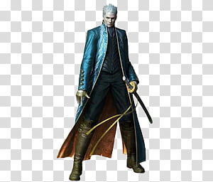 Devil May Cry 5 Vergil Screen Render PNG by VigoorDesigns on