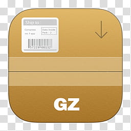 iOS  Icons , Box GZ transparent background PNG clipart