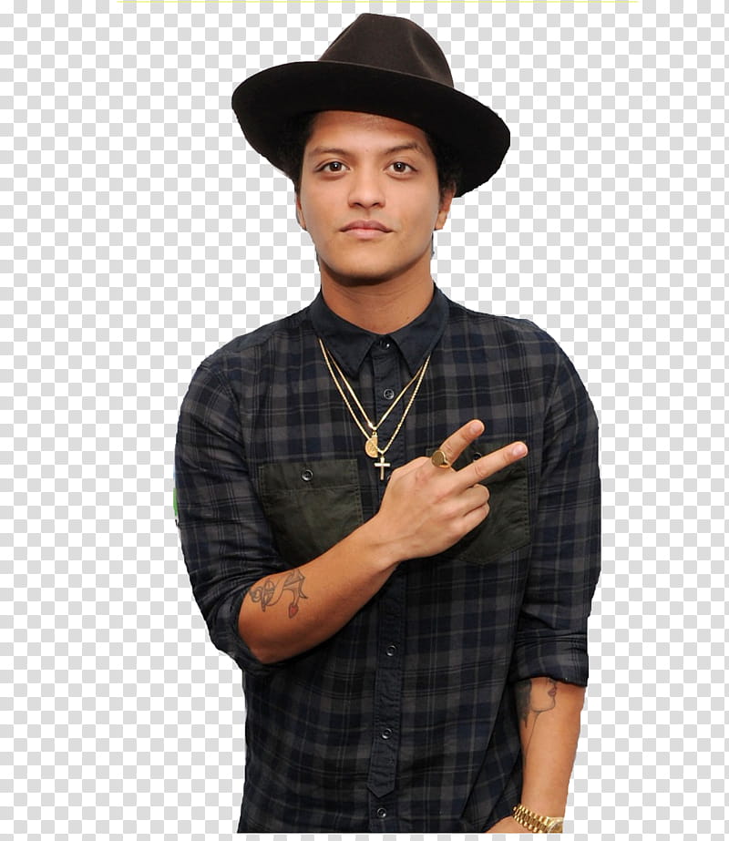 Bruno Mars transparent background PNG clipart