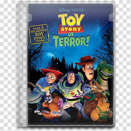Movie Icon , Toy Story of Terror, closed Disney Pixar Toy Story of Terror DVD case transparent background PNG clipart
