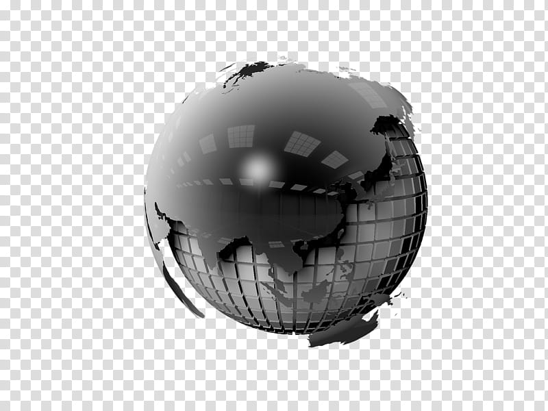 Earth Black And White, Globe, World, Pakistan, Black And White
, Sphere transparent background PNG clipart