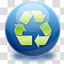 The Spherical Icon Set, recycle, green recycle logo transparent background PNG clipart