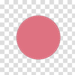 circles with dashed, round pink template illustration transparent background PNG clipart