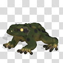 Spore creature Common frog , green frog illustration transparent background PNG clipart